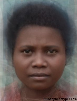 Female representative of Negritid